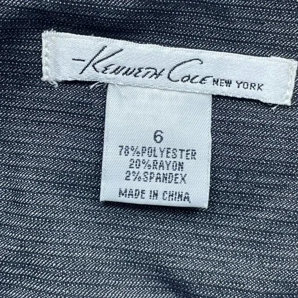 Kenneth Cole-Women's Gray Dress Pants (6) - Picture 4 of 8